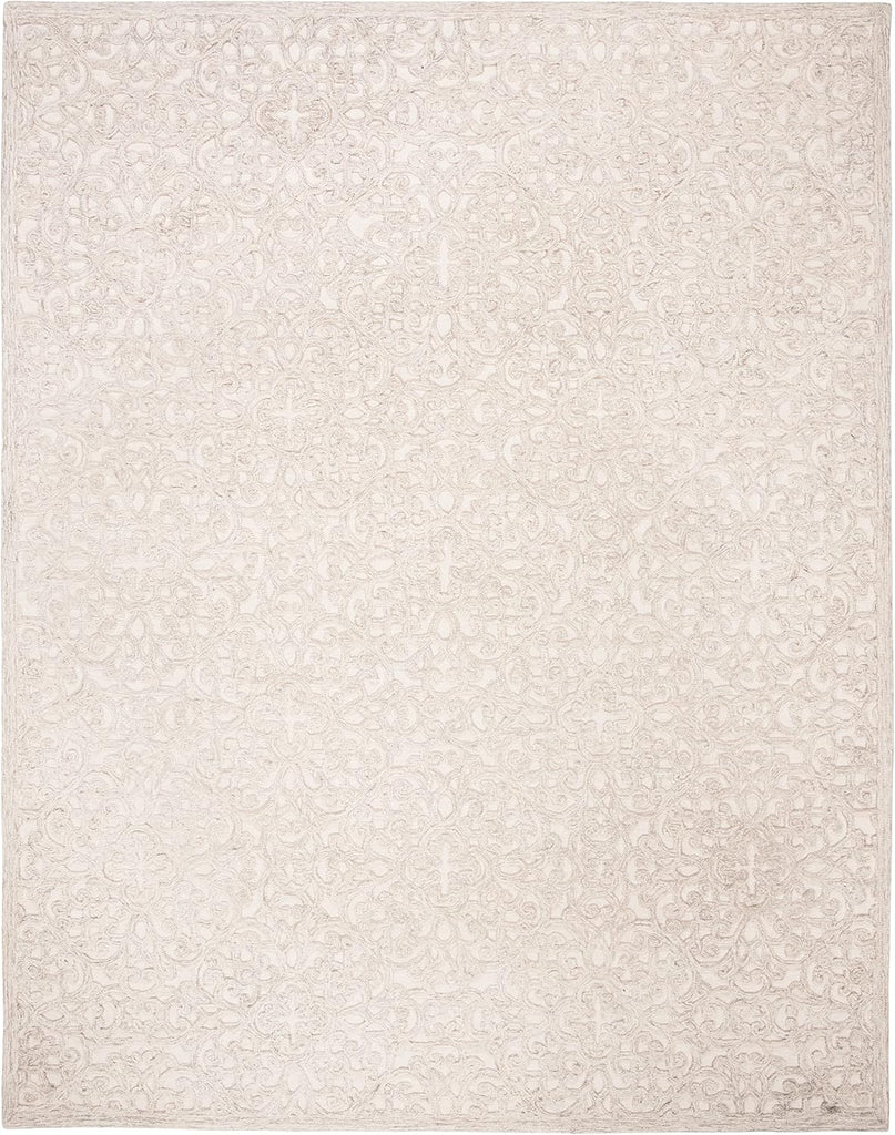 Area Rug 8x10 - Trace - Large - Camel & Ivory, Handmade Wool