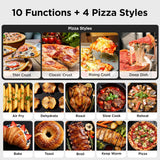 Flexify Pro French Door Air Fryer Toaster Oven, Premium Cooking Experience with Precision Heat, Easy-Clean Enamel