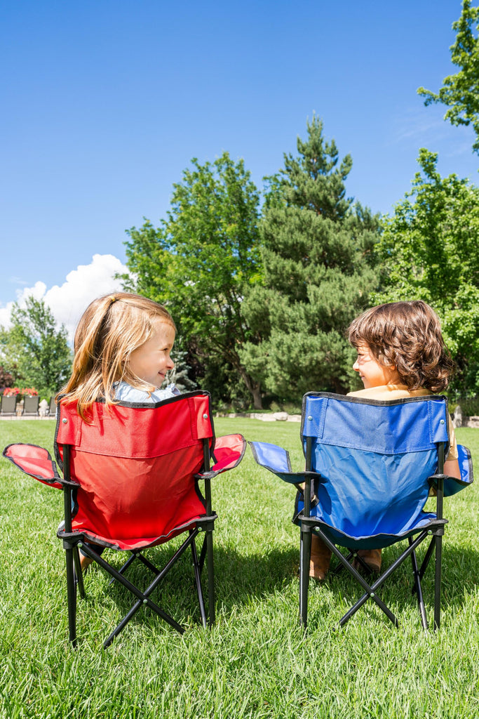 Kids Folding Chair, 100 lbs. Weight Capacity - Sapphire Blue