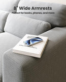 89" Sofa, 3 Seater Couch Sofa for Living Room, Modern Sofa with Deep Seats & Wide Armrests