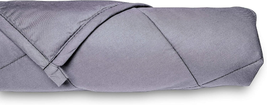 Weighted Blanket for Adults, Cooling Heavy 17 lbs Weighted Blanket Adult-Sized with Premium Glass Beads, Queen Size