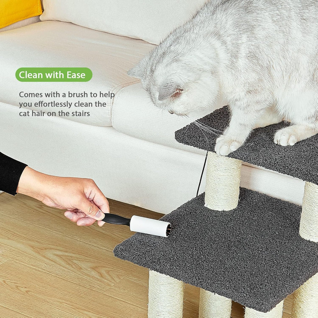 Dog Stairs & Cat Scratching Post Pet Steps for High Beds Couch