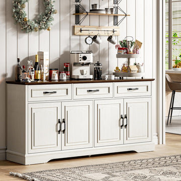 66" Large Sideboard Buffet Cabinet with Storage