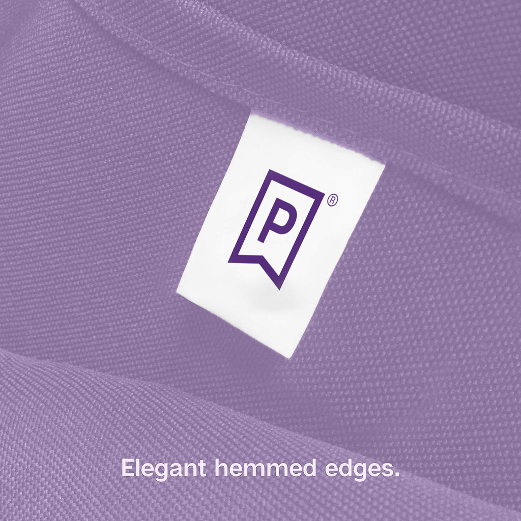 Rectangle Tablecloth - 60 x 84 Inch Lavender Table Cloth for 5 Foot Rectangle Tables - Heavy Duty Washable Fabric