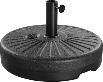 85.7lbs Capacity Fillable Round Umbrella Base