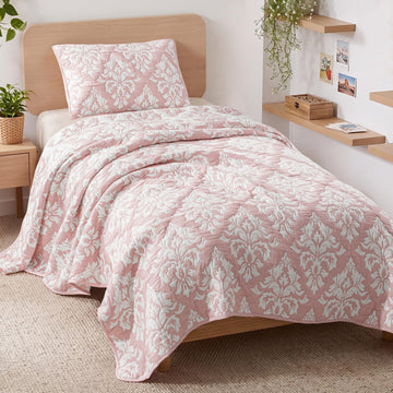 Cotton Quilts Twin Size Pink