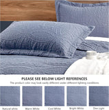 Love's cabin Quilts for Queen Bed Blue Bedspreads - Soft Bed Summer Lightweight Bedspread Comforter