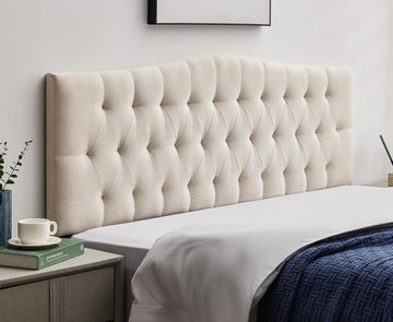 Upholstered Queen Headboard Only, Adjustable Headboard Queen with Legs,Linen Fabric Bed Headboards,Durable Headboard