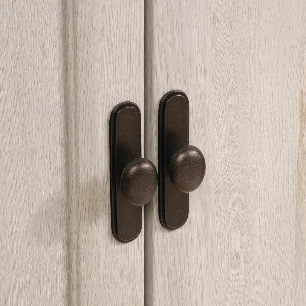 Edge Water Accent Storage Cabinet with Doors, Utility Cabinet, in Chalked Chestnut finish