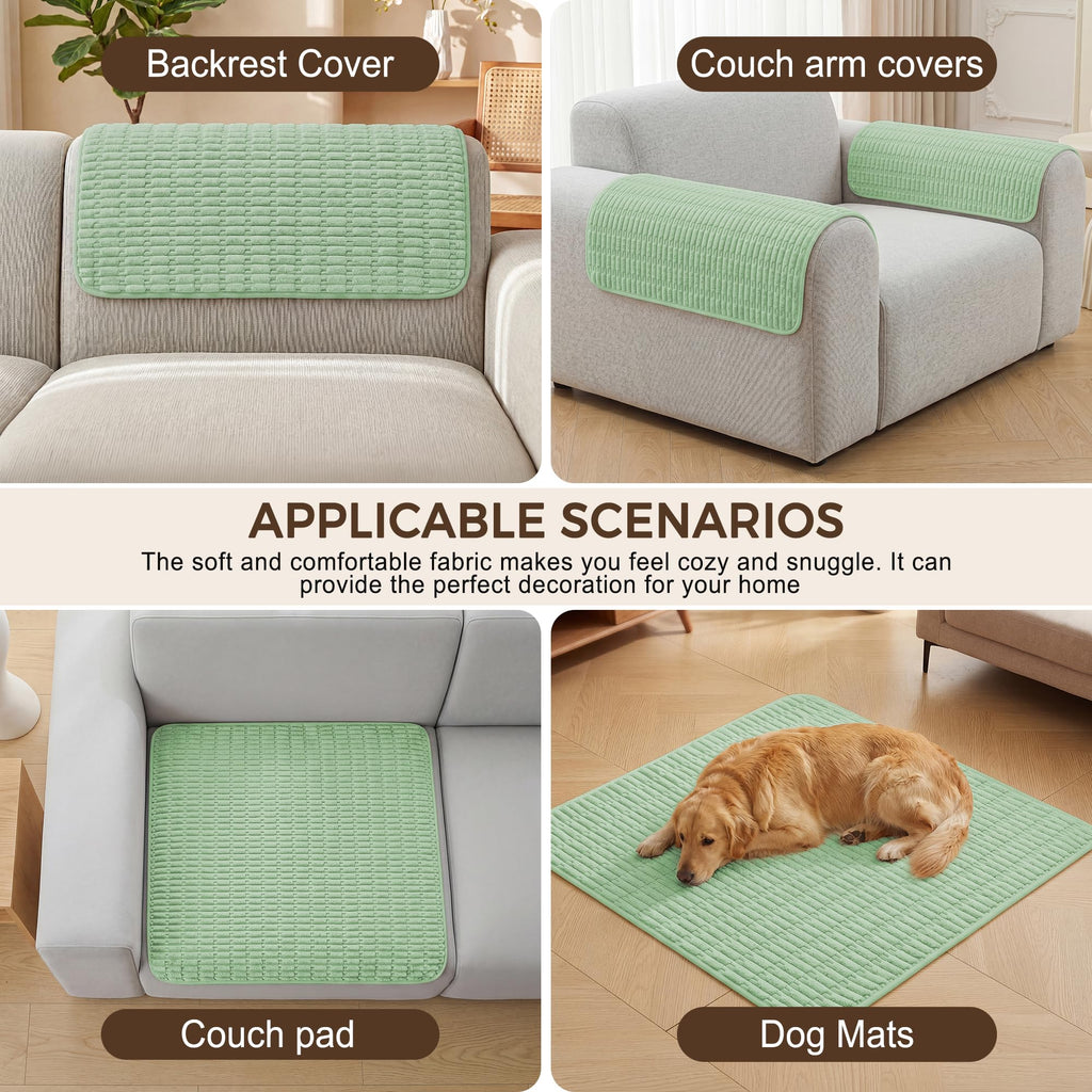 Couch Arm Covers for Sofa Arm Chair Covers Set of 2
