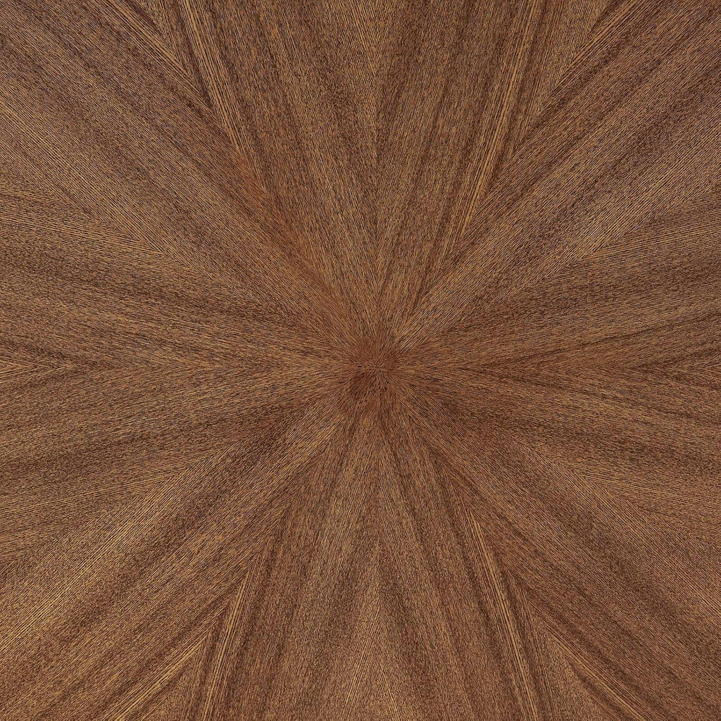 Crossroads 47" Round Wood Dining Table, Walnut