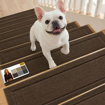 For Wooden Steps Indoor, 15-Pack, ", Brown