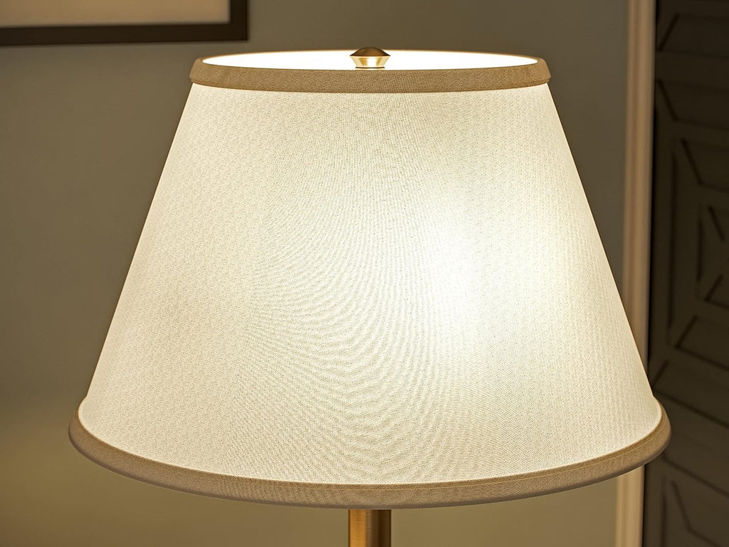 Spyglass Table Lamp with Antique Brass Finish, Classic Style, 30.5" Height, 17" Width, 17" Depth