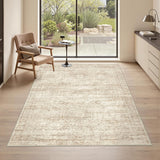 3x5 Washable Area Rug for Entryway, Soft Kitchen Rugs Non Slip for Dining Room, Vintage Abstract Liv