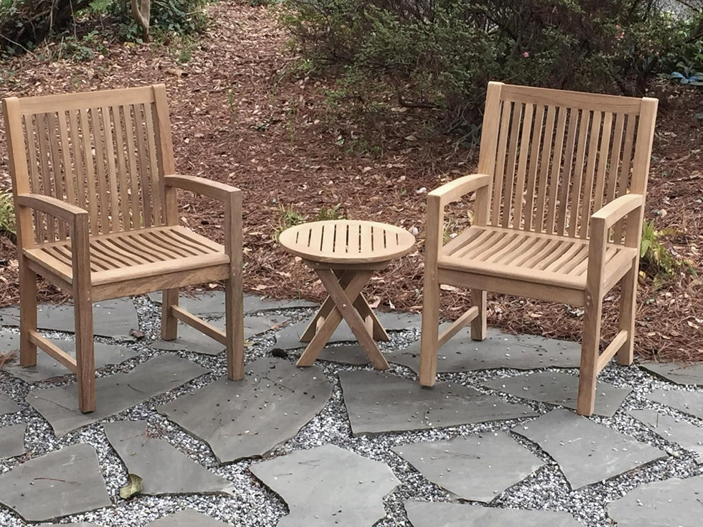 Royal Teak Arm Chair, Natural