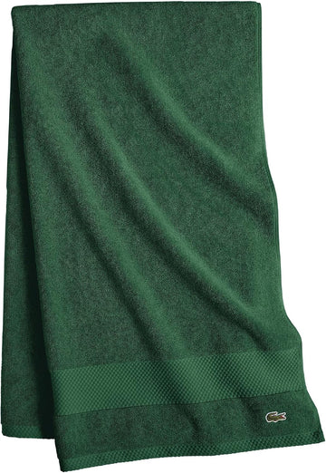 Heritage 100% Supima Cotton Bath Towel, Croc Green, 30" x 54" - Highly Absorbent & Quick Drying, Premium Super Soft