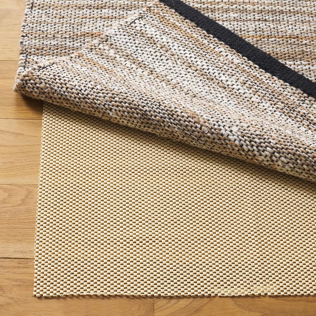 Non Slip Anti Skid Grippy Stay in place Rug Pad Under Carpet, Stable on all Hard Floors (12' Runner)