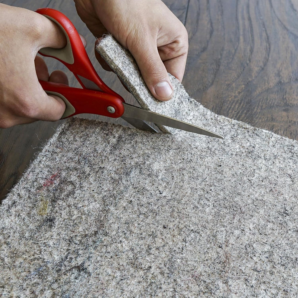 Lock - 5'10" x 8'10" - 1/4" Thick - Felt + Rubber - Premium Non-Slip Rug Pad