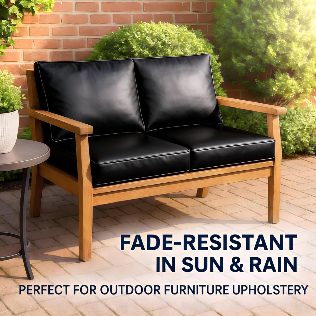Black, 10 Yards, Waterproof Upholstery