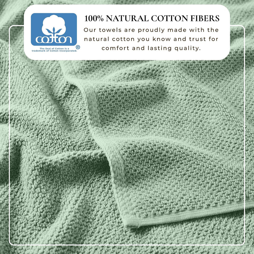 100% Cotton Oversized 2 Pack 68x35 Extra Large Towel Set - Absorbent, Quick-Drying, Durable Oversized Bath Sheets