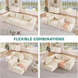 Cloud Sectional Couch, Boneless Couch Sofa, Sectional Couches