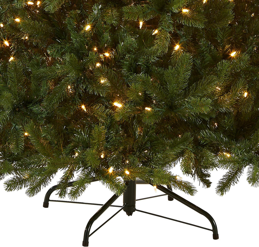 Tree Company 7.5ft Pre-Lit Downswept Douglas Fir Christmas Tree | 750 LED Lights, 1,867 Tips, 10 Light Functions