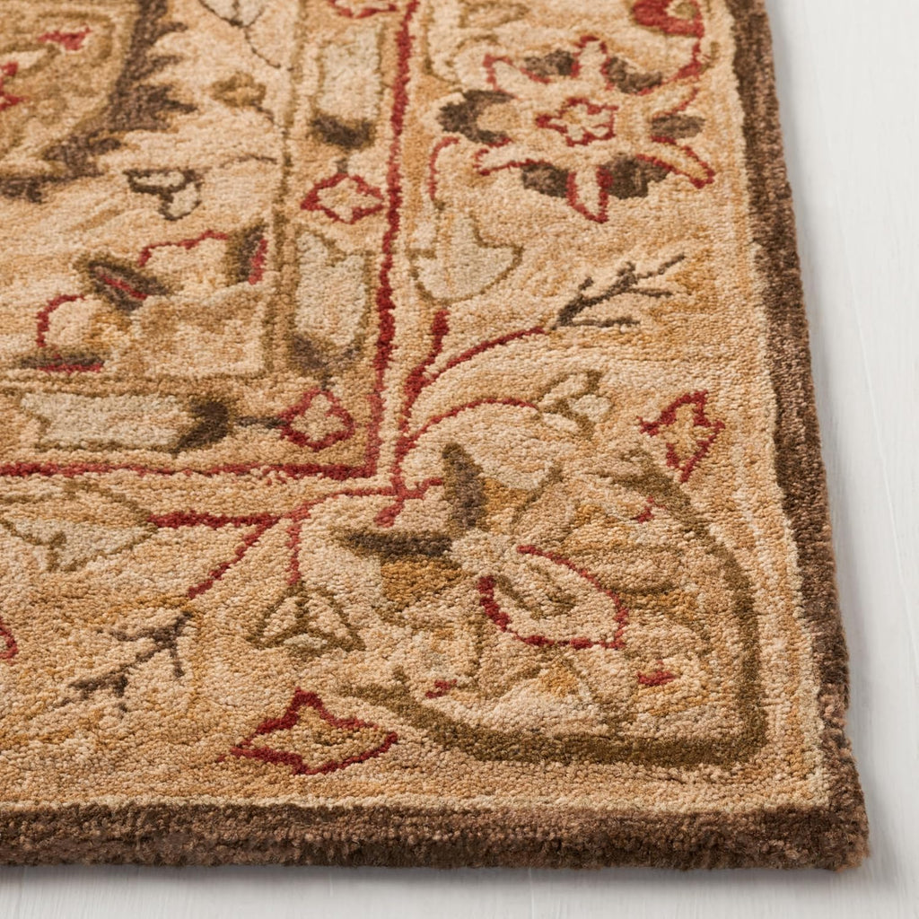 Anatolia Area Rug - 9' x 12', Beige & Beige, Handmade Traditional Oriental Wool