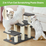 Dog Stairs & Cat Scratching Post Pet Steps for High Beds Couch