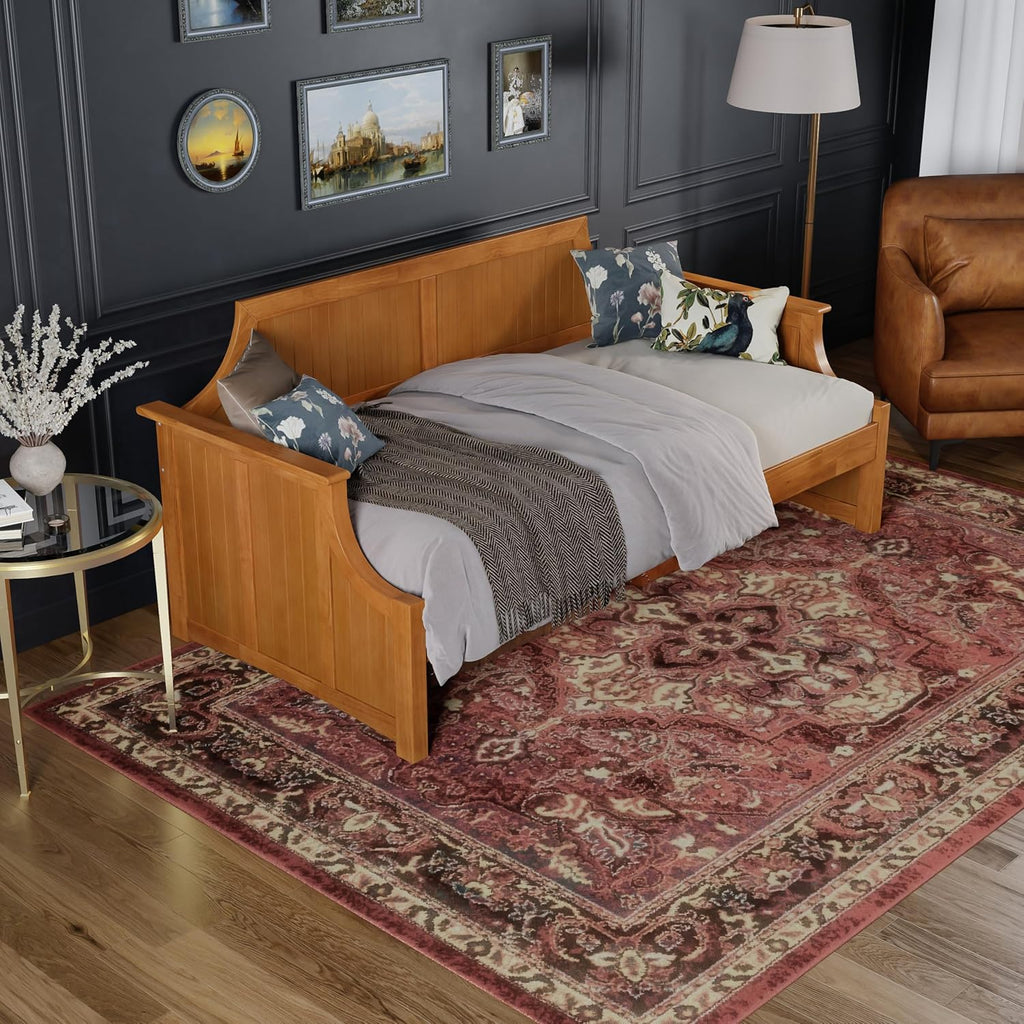 Cambridge Wood Daybed, Twin, Light Toffee