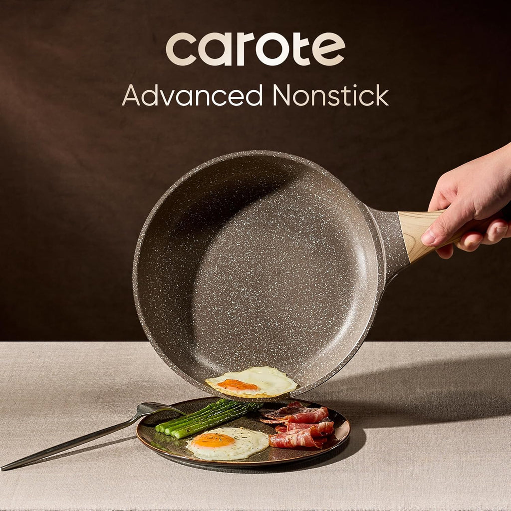 26pcs Pots and Pans Set, Nonstick Cookware Sets | Induction Kitchen Cooking Set, Special Texture Design, Ultra