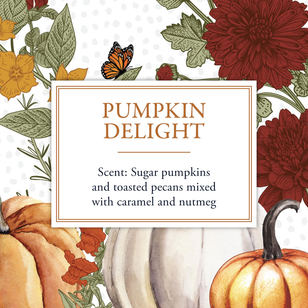 Pumpkin Delight Medium Tumbler Candle, 14 Ounce