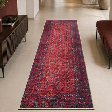 30"x120" Rug - Machine Washable Runner Rug with Non-Slip Backing, Ideal