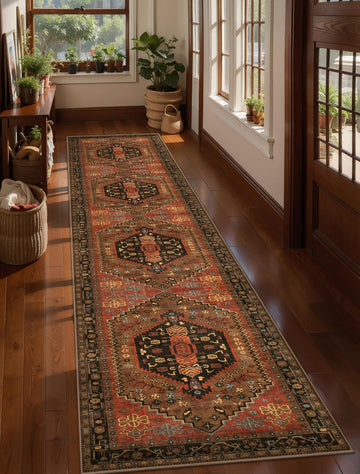 2x10ft Long Hallway Runner Rug,Thin Washable Carpet