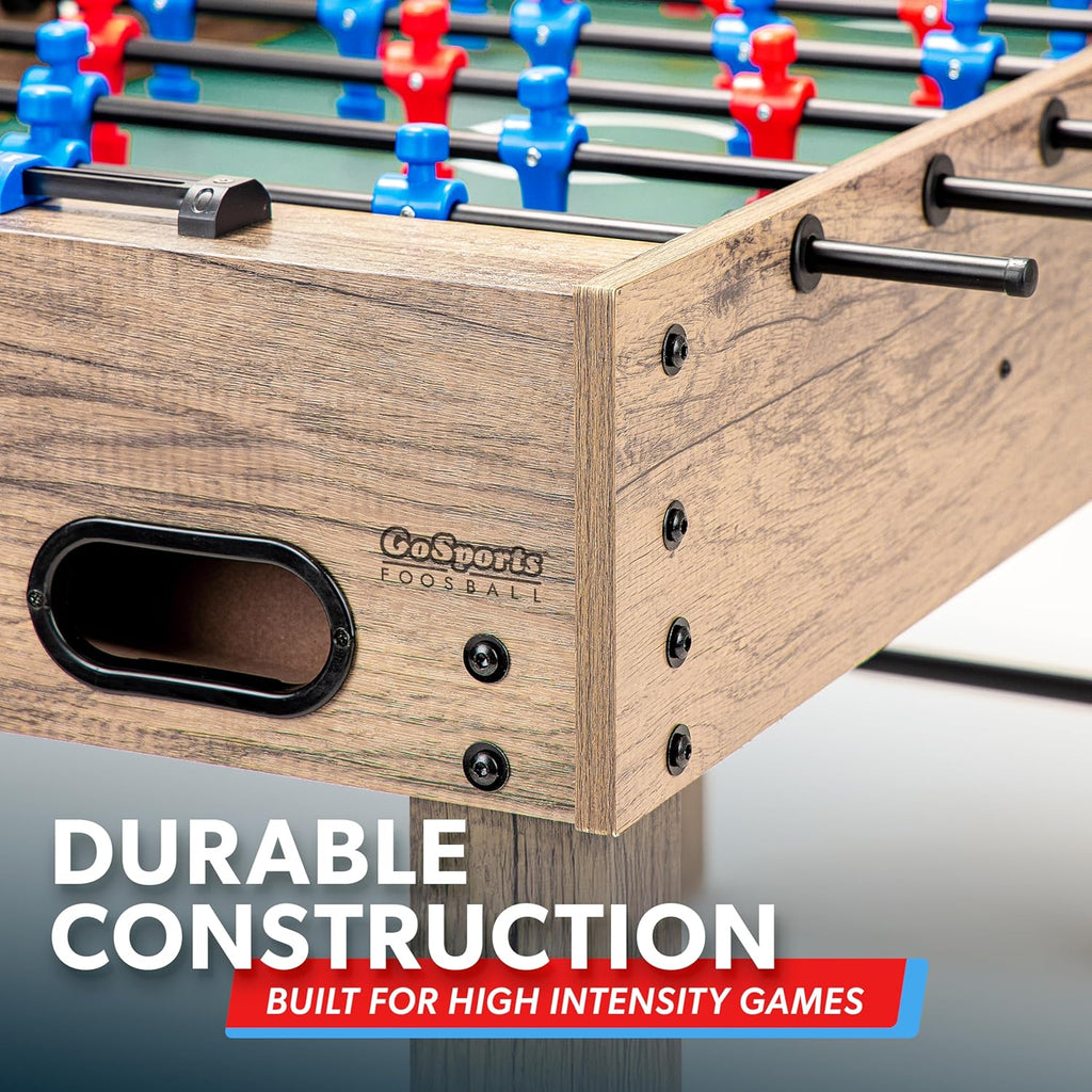 54 Inch Full Foosball Table for Adults - Perfect for Home, Office or Game Room - Choose Color