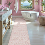 Pink 2x10 Runner Rug