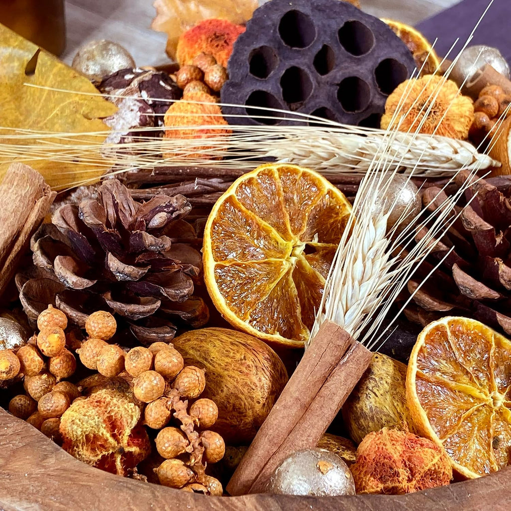 Fall Harvest Fragrance Potpourri Decorative Vase & Bowl Filler Home Décor (Autumn Harvest)