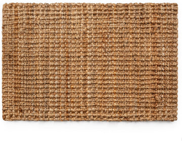 Handwoven Jute Rug - 2'x3', Natural Fiber Area Rug, Eco-Friendly, Durable, Versatile Accent Rug for 
