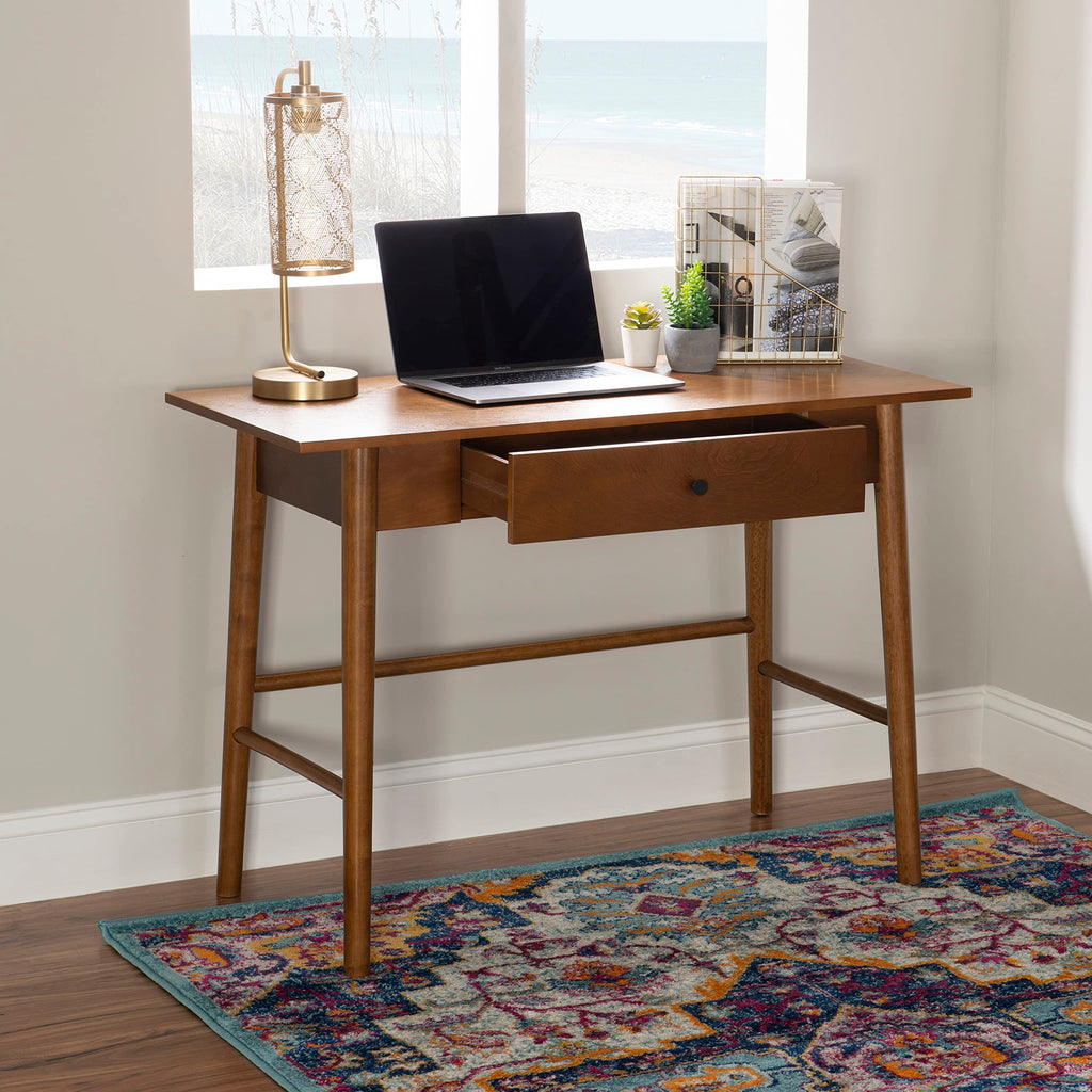 Melissa Mid Century Walnut Desk