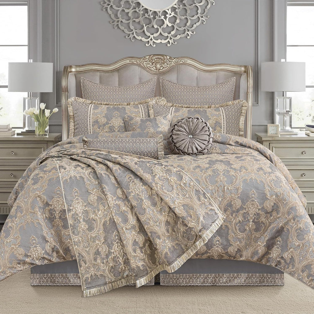 Luxury Throw Blanket, Jacquard Bed Throws Soft Lightweight Velvet Fall Blankets with Fringes Trim, 52x72 Inches)