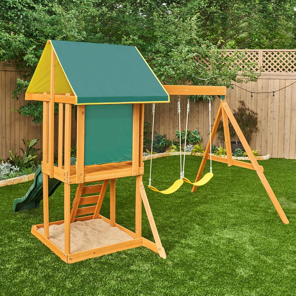 Appleton Wooden Swing Set, (Amazon Exclusive)