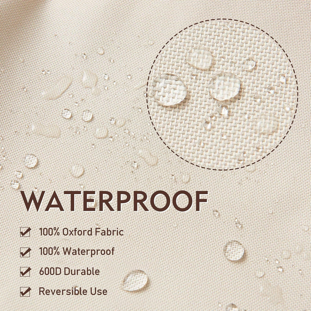 Patio Furniture Chair Cover Waterproof,32"W x 37"D x 36"H - Set of 2