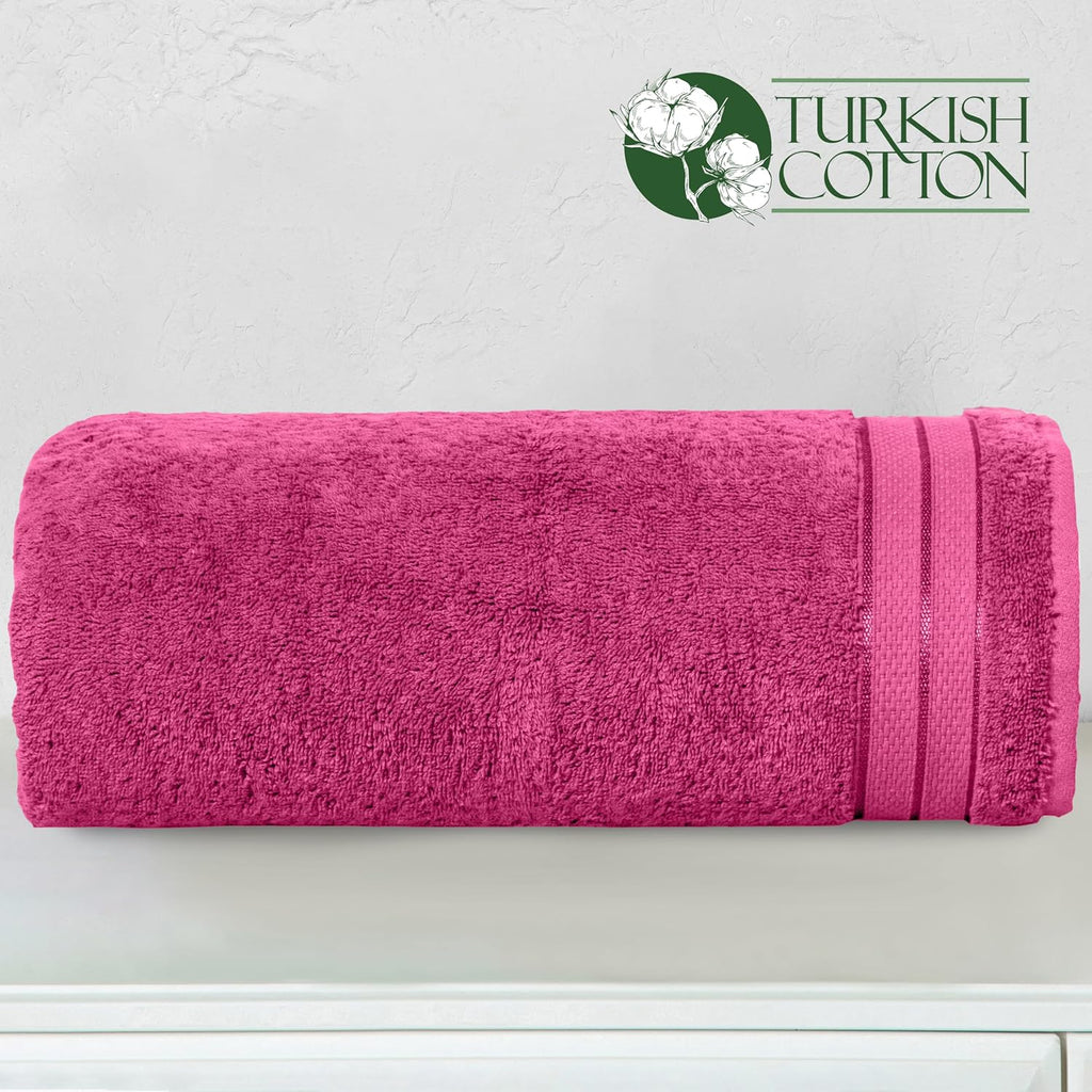 Three Line Popcorn Extra Large Luxury Bath Towel - 40" x 80" inch, Premium Hotel Spa Quality 1 Piece Oversized Bath