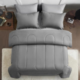 Maple&Stone Full Comforter Set 7 Pieces Bed in a Bag