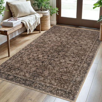 3x5 Washable Area Rug Non Slip Door Mat Indoor Bedside