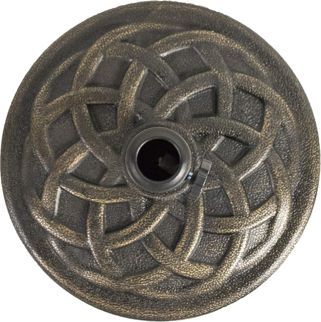 911554 21 Pound Umbrella Base, Bronze