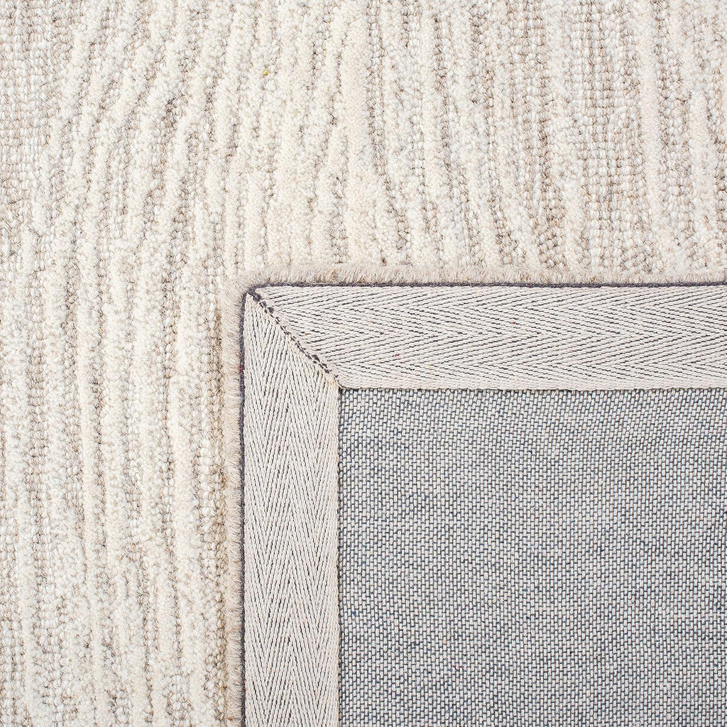 Metro Area Rug - 9' x 12', Natural & Ivory, Handmade Modern Wool