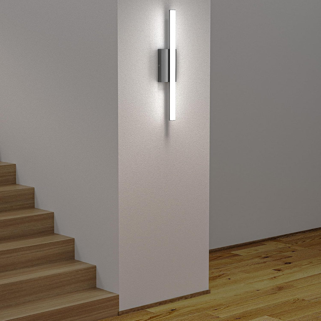 24 Inch LED Bathroom Vanity Light Bar 5700K Dimmable Led Bathroom Light Over Mirror Modern Bath Wall Light Cool White