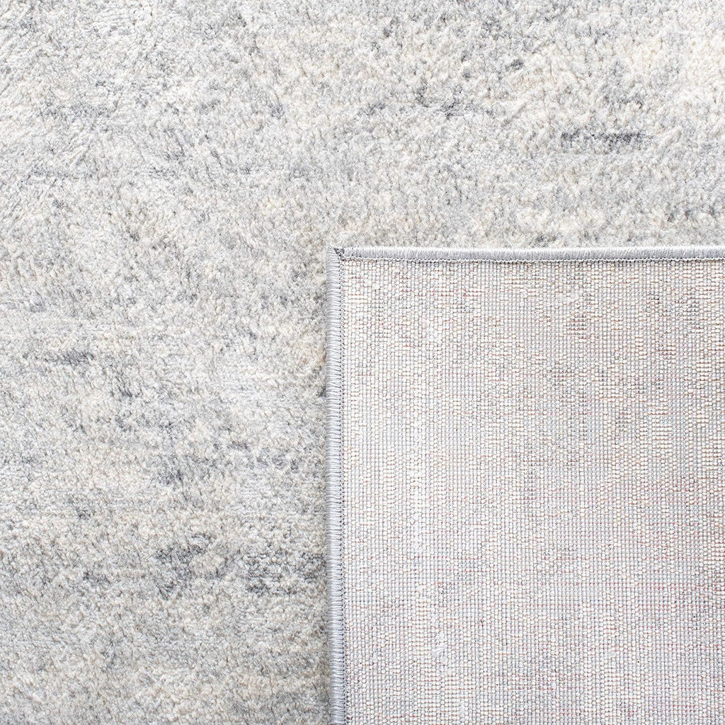 Brentwood X-Large Area Rug - 12' x 15', Ivory & Grey, Modern Abstract Design, Non-Shedding & Easy Care