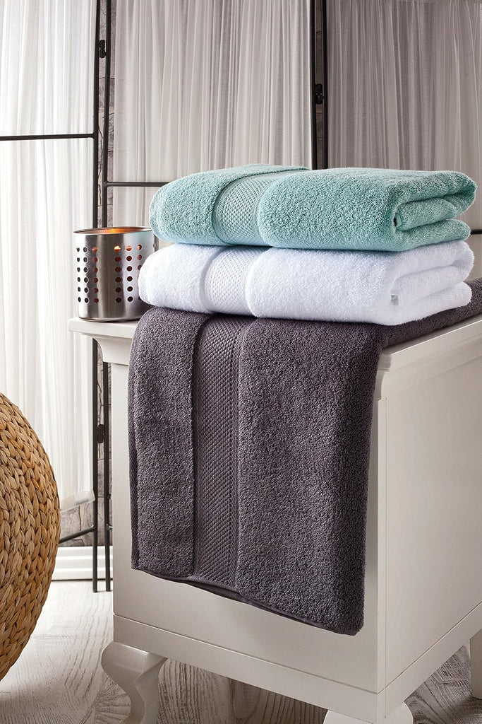 Turkish Towels Hotel-Spa Towel Set, 100% Turkish Cotton | Ultra Soft Plush Absorbent Towels Set (Cream, Towel Set of