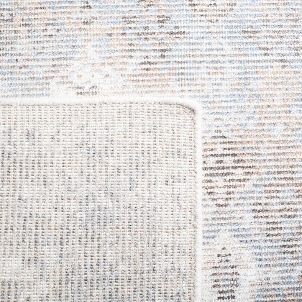 Restoration Vintage Area Rug - 9' x 12', Beige & Sand, Handmade Distressed Wool & Viscose